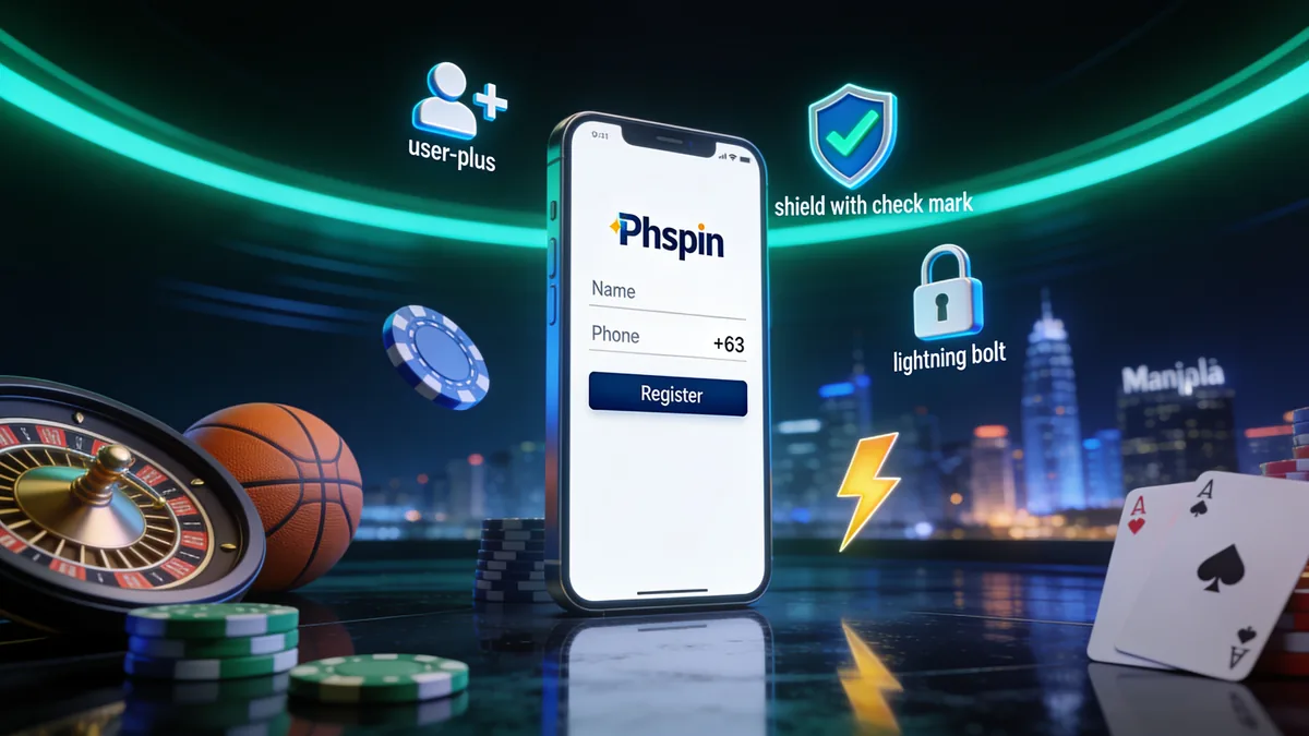 How to Log In to Your PHSpin Account for players in the Philippines